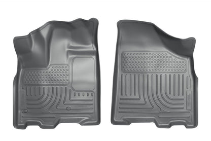 Husky Liners Weatherbeater - Alfombrillas para Toyota Sienna 2011-2020 (7 y 8 Modelos de pasajeros) | Fila Delantera, 2 Piezas, Gris - 18852