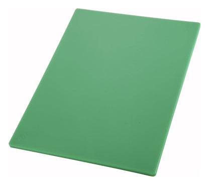 Winco Tabla de Cortar de Polietileno para Cocina Profesional - 45.4l x 29.8an cm - Verde