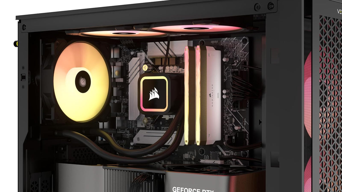 Corsair Dominator Titanium Wave Kit de Accesorios – x2 RGB LED Barra de Luces para Memoria Dominator Titanium – Oro