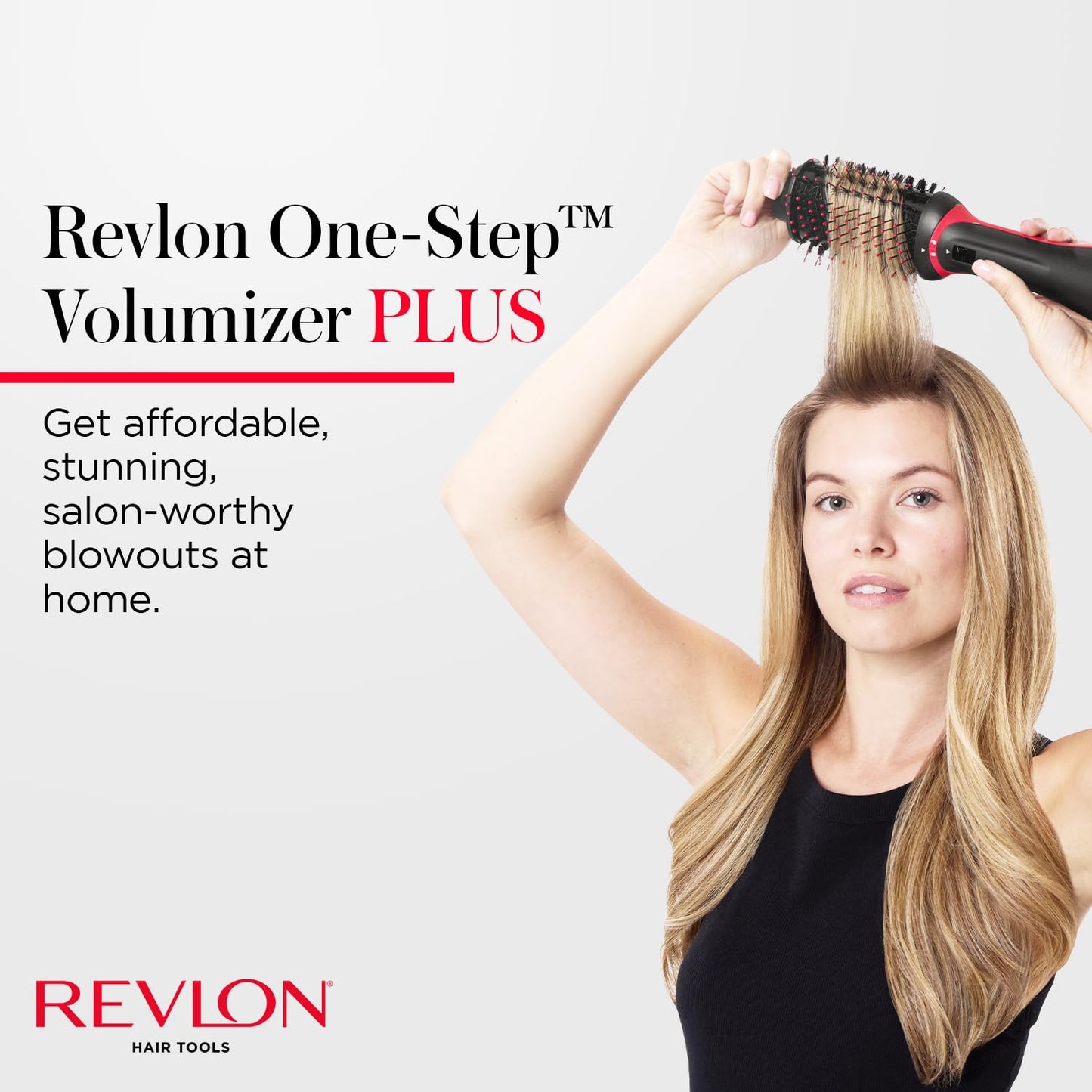 Revlon One-Step Plus Secador y Voluminizador Negro