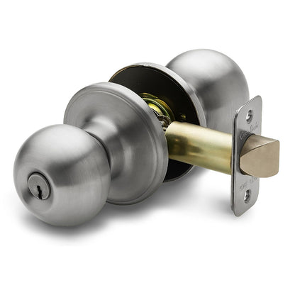 Copper Creek Perilla de Puerta Serie BK2090 - plateado - Entrada con llave
