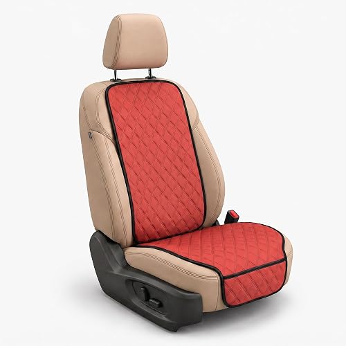 FH Group - Juego de Cojines de Asiento de Automóvil para automóvil Neosupreme, Ajuste Universal, cojín de Asiento de Automóvil con Bolsillos Delanteros, Cojines de Asiento de Automóvil compatibles con Bolsa de