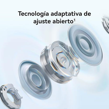 HUAWEI FreeClip 2 Audífonos inalámbricos, Morado | C-bridge Design mejorado, Ajuste abierto, hasta 38 horas de Reproducción, Compatible con iOS y Android, IP57
