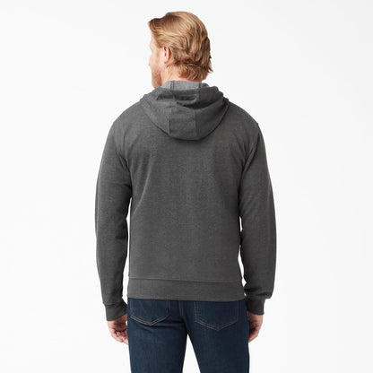 Dickies - Sudadera con Capucha y Cierre para Hombre Negro Talla Regular Otoño-Invierno