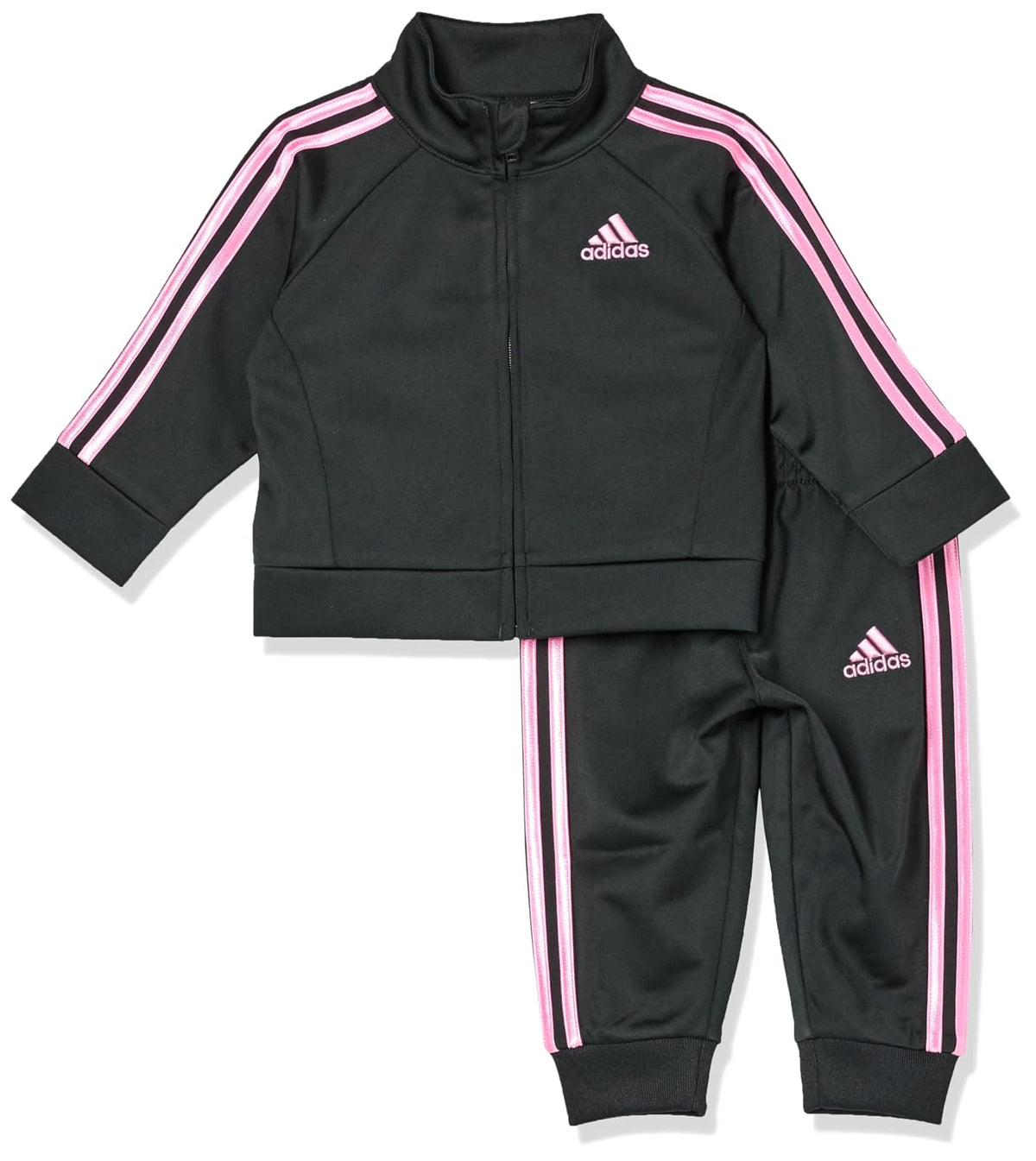 adidas 2-piece Classic Tricot Track Suit Jacket & Pants Conjunto de traje de tricot Bebé-Niñas