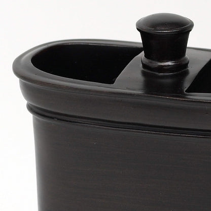 Zenith Products Marion Recipiente, Sujetador para Cepillo de Dientes, Bronce, 1 uds. por Paquete
