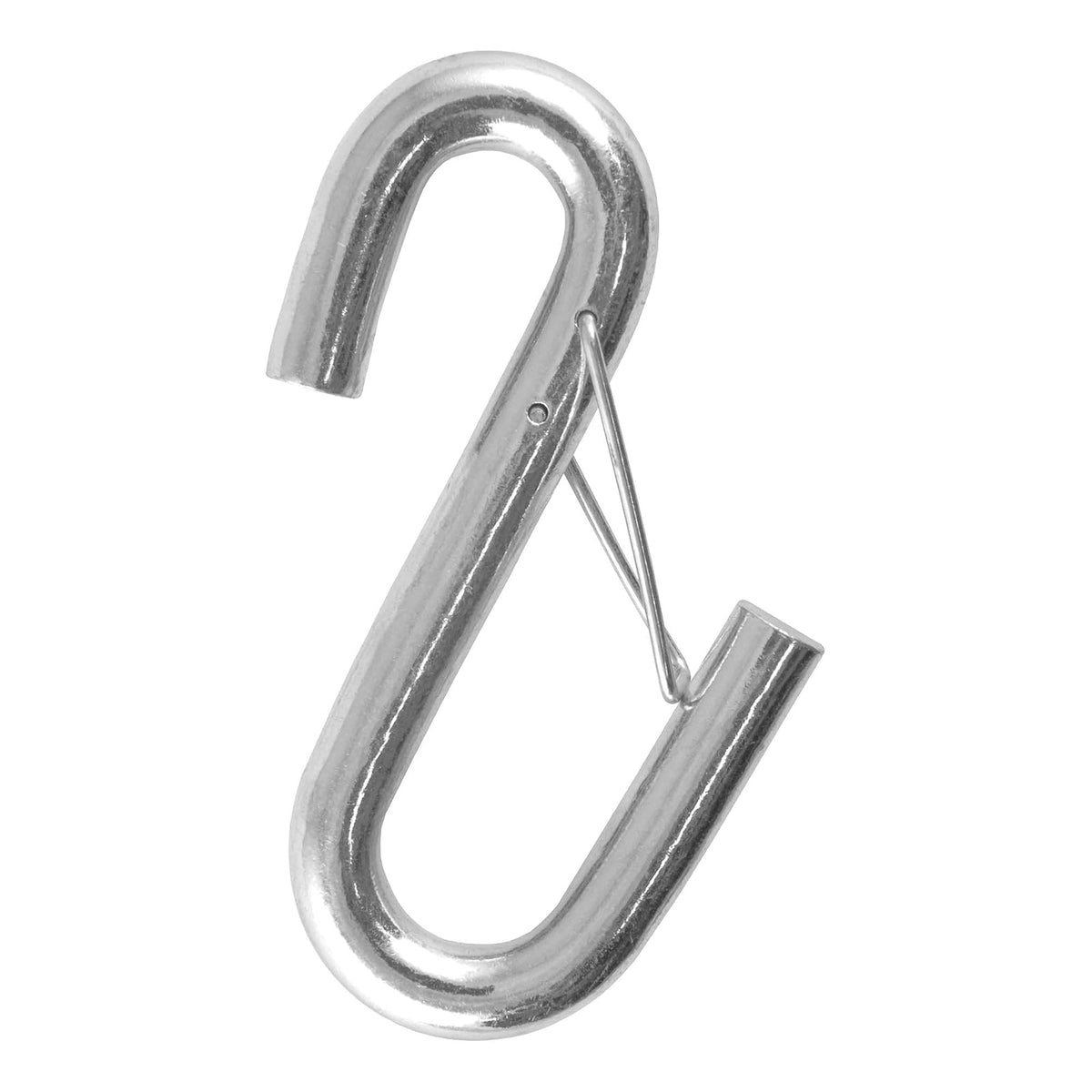 CURT Cadena de Seguridad para Remolque con Pestillo 81840, Zinc Transparente