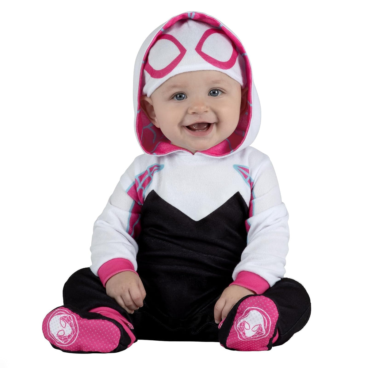 Spider-Man Infant Costume - 0-6m - Black