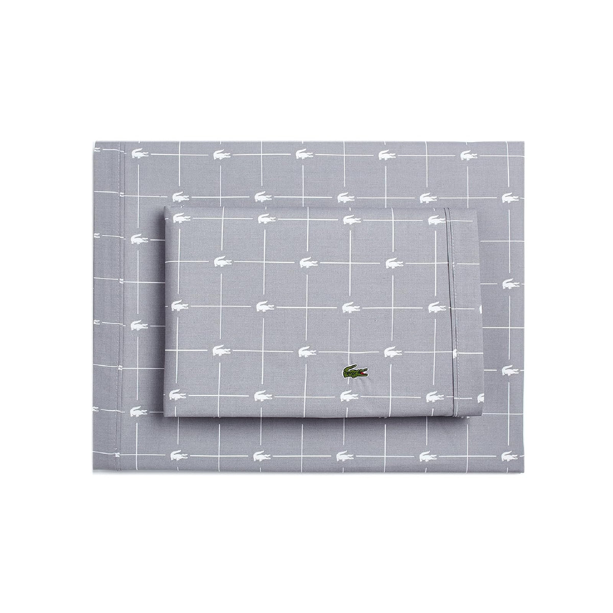 Lacoste Juego de sábanas, Slice Sleet, California King, 1