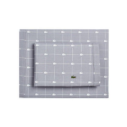 Lacoste Juego de sábanas, Slice Sleet, California King, 1