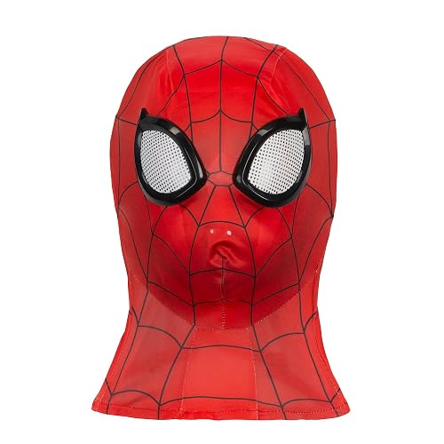 Marvel - Overol Zentai de Lujo con diseño Impreso y máscara de Elastano Desmontable y Ojos de plástico