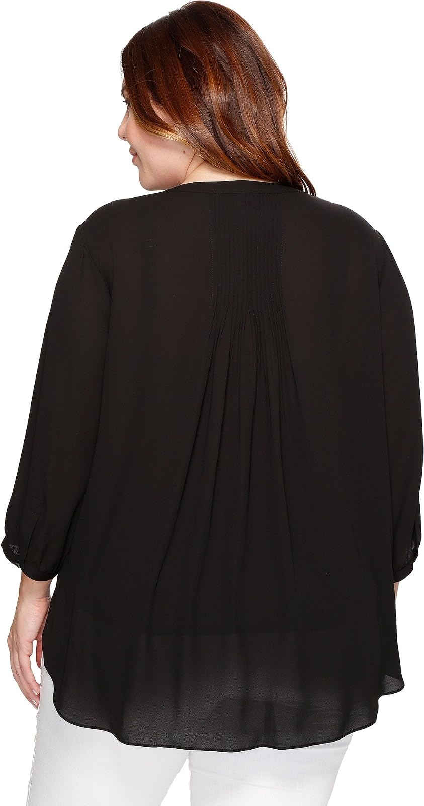 NYDJ - Blusa Pintuck para Mujer, Talla Grande