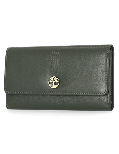 Timberland portafolios de piel con solapa RFID para mujer