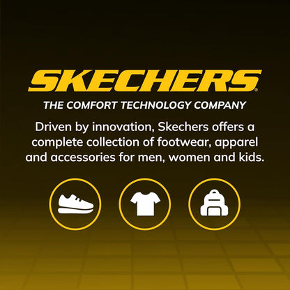 Skechers 8-pack Work Collection Quarter Crew Socks, Extended Cushion & Mesh Ventilation Calcetines Hombre