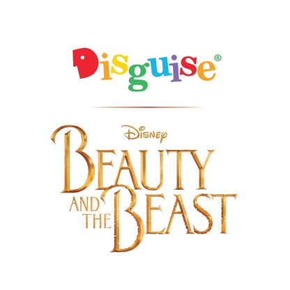 Disney Princess Beauty and the Beast Belle Sparkle - Zapatos oficiales de Disney, grado 4+, se adapta hasta la talla 6