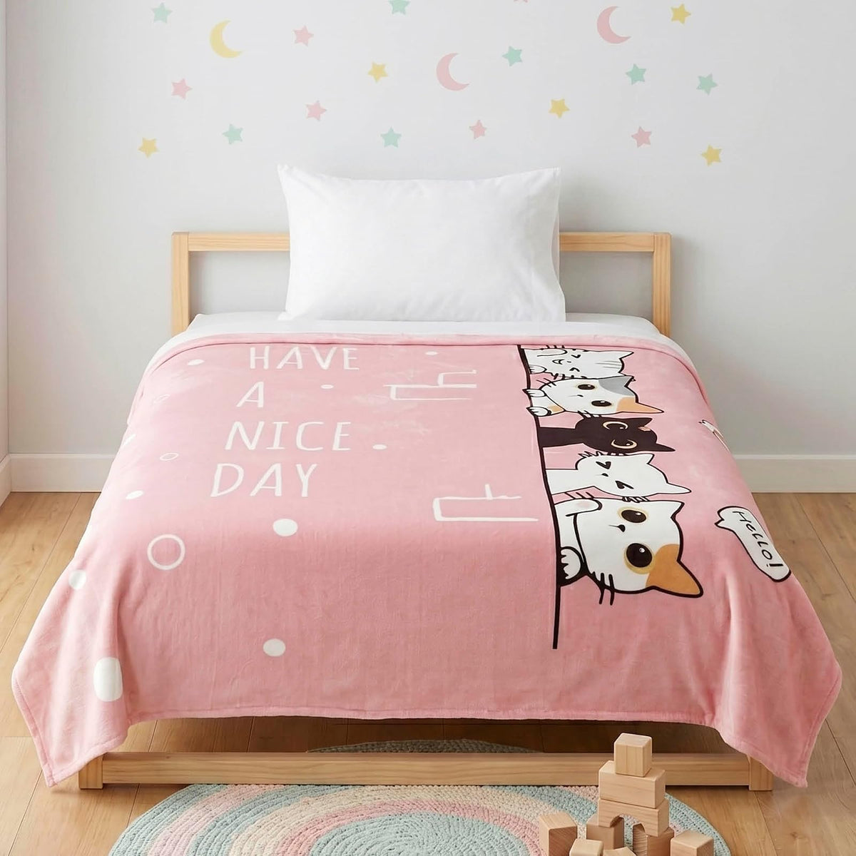 Colchas Concord Cobertor Ultrasuave, Color Rosa, 100% Poliéster, Tamaño Matrimonial, Individual, Manta Cálida y Suave para Cama, Ideal para Invierno, Cobija Cálida de Alta Densidad, 1 Pieza