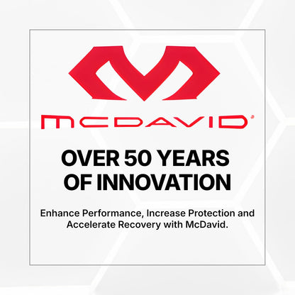McDavid rodillera apoyo y compresión rodillera W/lado se mantiene y Cross correas para estabilidad de la rodilla, tendón rotuliano soporte, tendinitis alivio del dolor, recuperación y prevención de lesiones moderada, para hombres y mujeres, Negro, XX-Larg