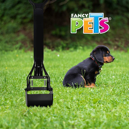 Fancy Pets Recogedor de Heces para Perros Talla GDE, Ligero, Práctico y Ergonómico, Compatible con Bolsas Desechables, Fácil de Usar y Transportar