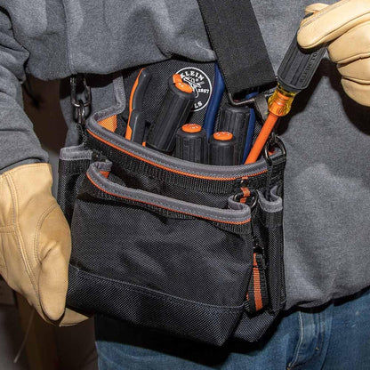 Klein Tools 33736INS - Juego de destornilladores aislados, fabricado en Estados Unidos, destornillador de punta delgada de 1000 V con Phillips, gabinete y puntas cuadradas y un magnetizador, 6 piezas