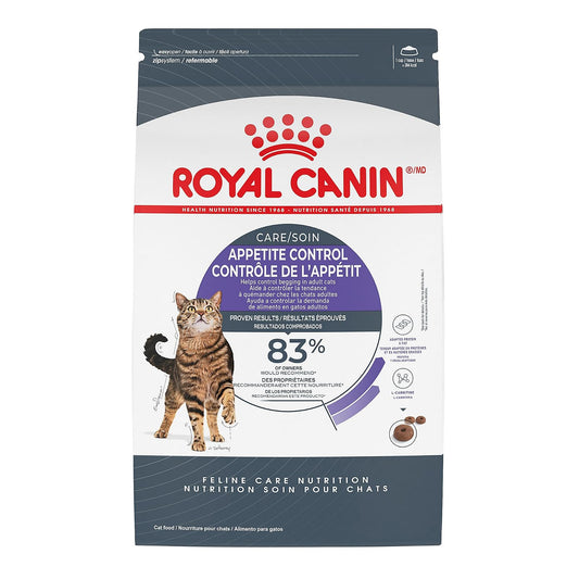 Royal Canin Croquetas para Gatos, Spayed Neutered Appetite Control, 2.72 kg (El empaque puede variar)