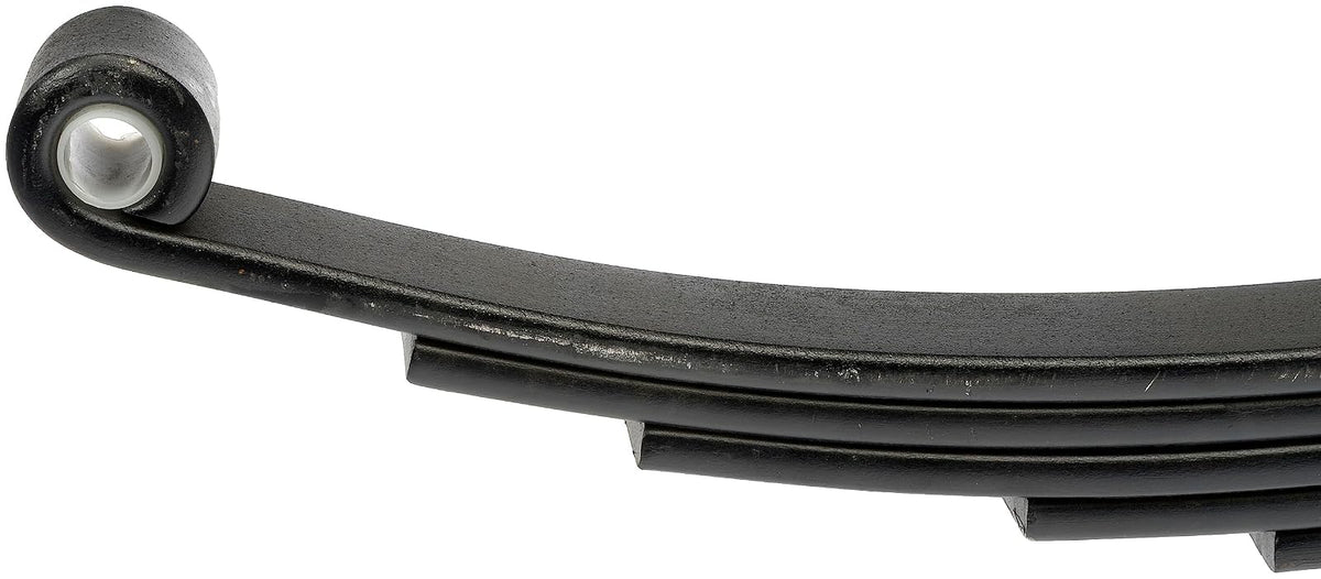 Dorman 929-1052 - Resorte de hoja de remolque, ojo/ojo, 1 3/4 pulgadas de ancho, 30 pulgadas de largo, arco de 4 5/8 pulgadas, 6 hojas, capacidad de 2500 libras