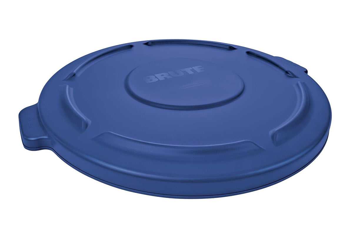 Rubbermaid Commercial Tapa Basura latas, Azul, 44 gallon