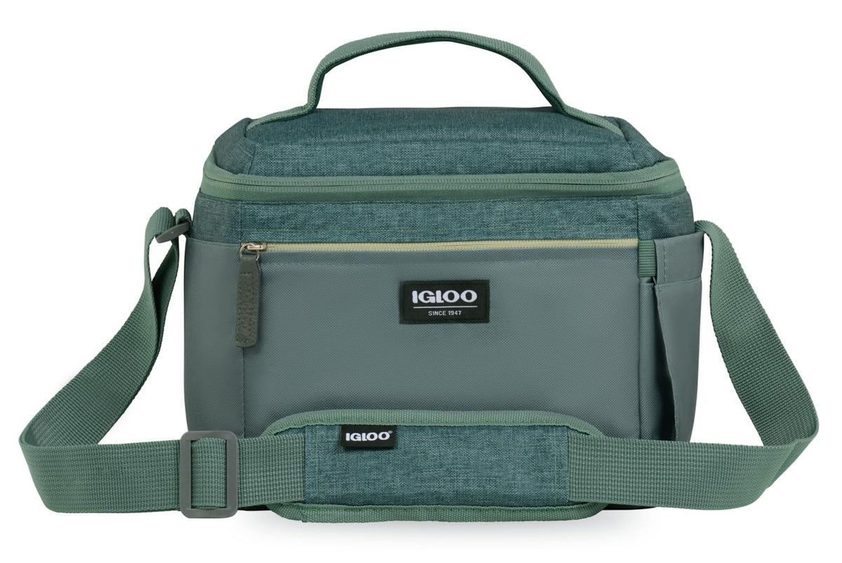 Igloo - Bolsa de Almuerzo Suave para Uso Diario, 12 latas, portátil, Ligera, Fiambrera aislada, Bolsa enfriadora de Lados Suaves