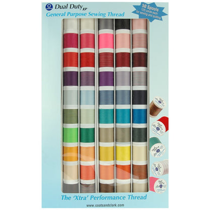 Dual Duty XP 9000 General Purpose Thread Set, Assorted