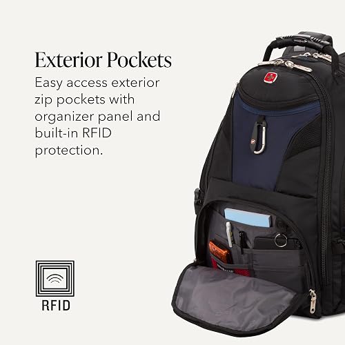 SwissGear 1900 Scansmart Tsa 17" Mochila para laptop Mochila para portátilUnisex adulto