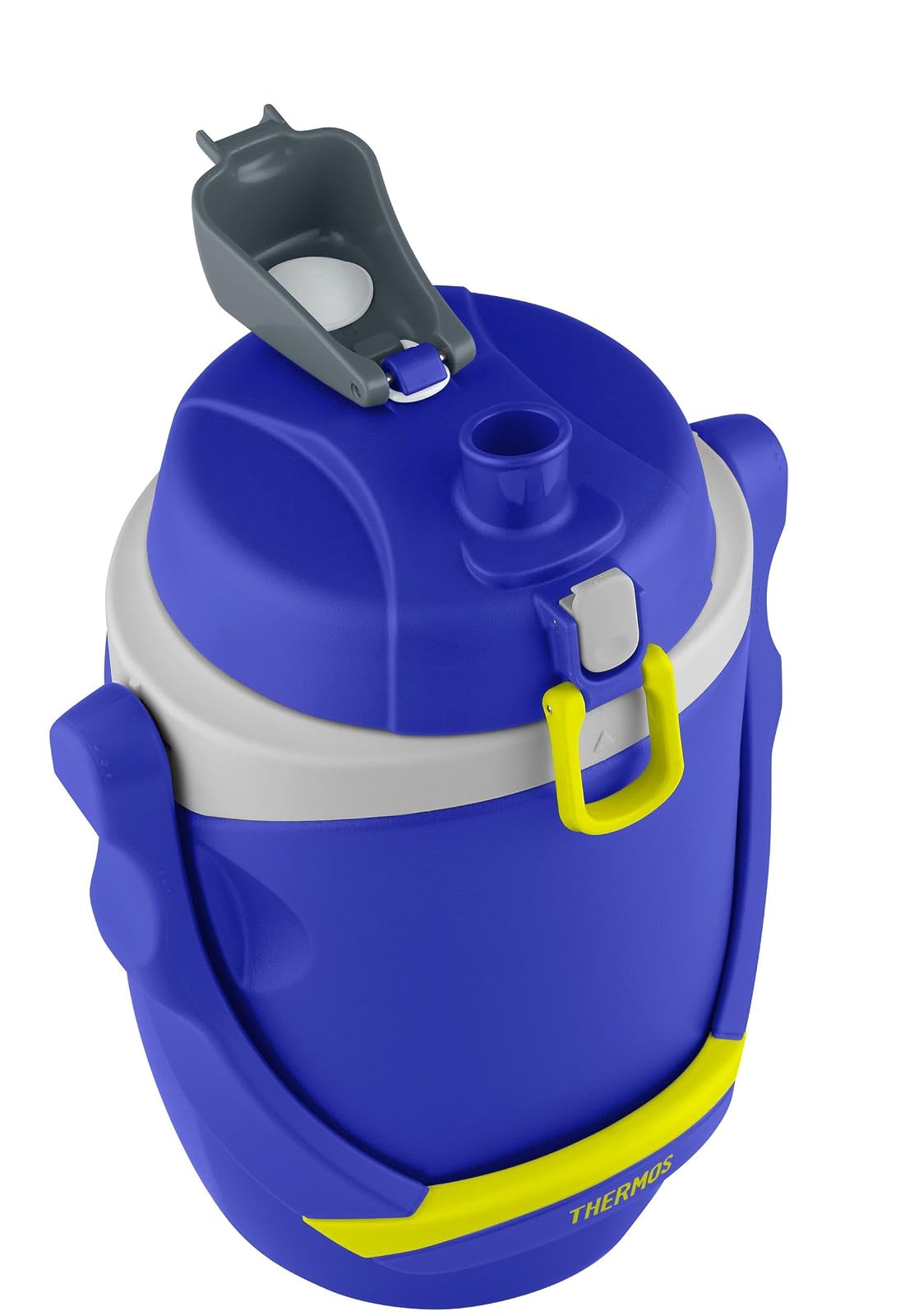 Thermos Botella para hidratación, aislada con espuma, Azul, 1