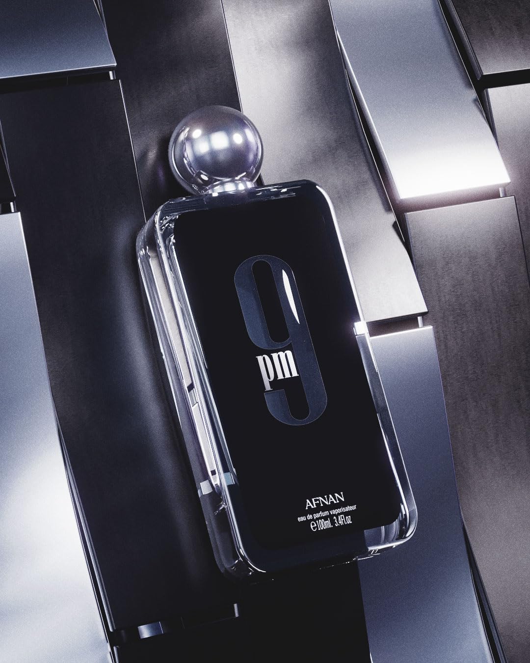 Afnan Agua de Perfume EDP 9PM para Hombres, 100 ml (Paquete de 1)