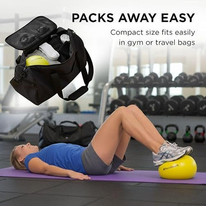 Theraband - Pelota de Ejercicio Pequeña para Yoga, 22.86 cm (9'') | Bola de núcleo inflable pequeña de 9 pulgadas para pilates, yoga, estabilidad, equilibrio y fisioterapia
