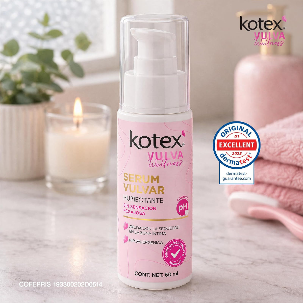 Serum Vulvar Kotex, Vulva Wellness 60 ml