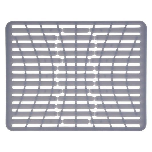 OXO 13138200 Tapete para Tarja Grande, Silicón, 41 cm, Gris