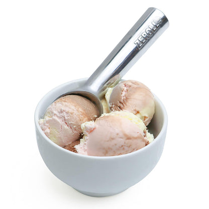 Zeroll 1010 - Cucharada de helado, diseño de aluminio, Plata/Marrón