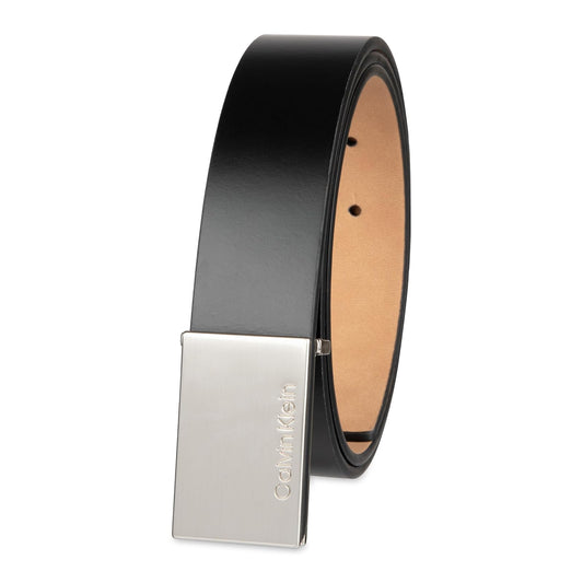 Calvin Klein - Cinturón casual con hebilla para hombre