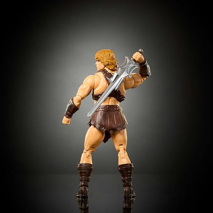 Masters of The Universe Figura de Acción Chronicles He-Man 6+ Años | Escala 1:12, película 2026, 30 puntos de articulación; incluye Espada del Poder