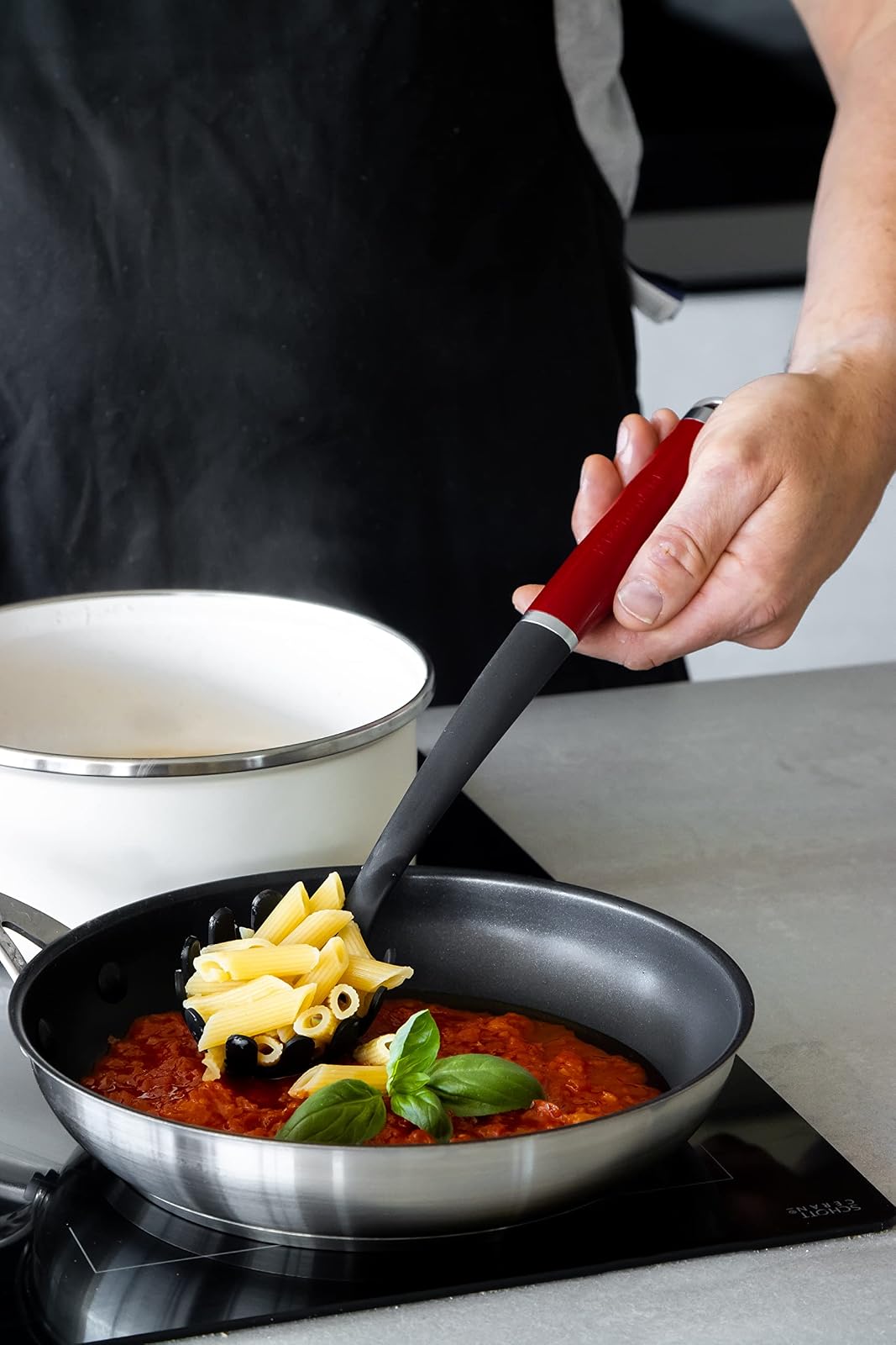 KitchenAid KAG005OHERE - Servidor de pasta, acero inoxidable, 1 libra