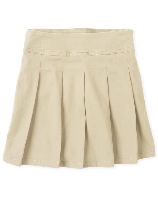 The Children's Place Falda Plisada de Uniforme sólido Skort (Falda con pantalón Corto) para bebés niñas