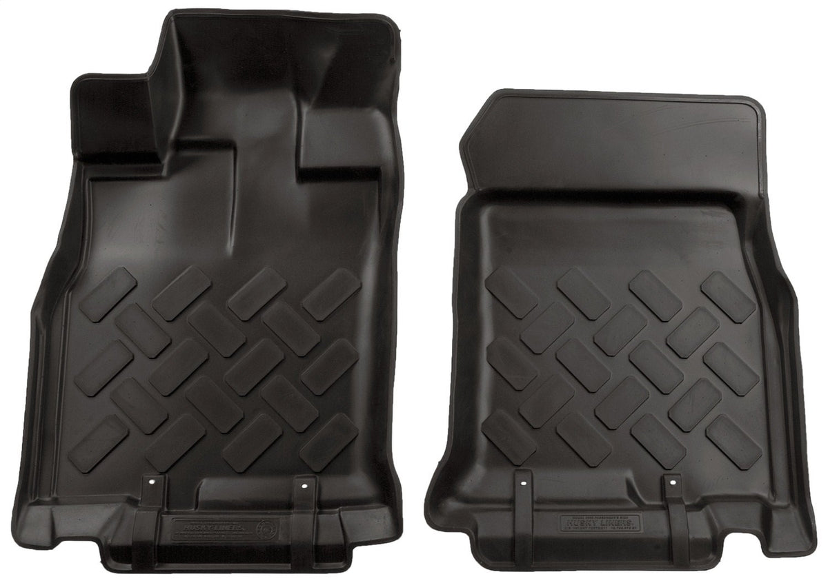 Husky Liners Classic Style Series | Toyota FJ Cruiser 2011-2014 con transmisión automática | Forro de Piso Delantero, Negro | 35961