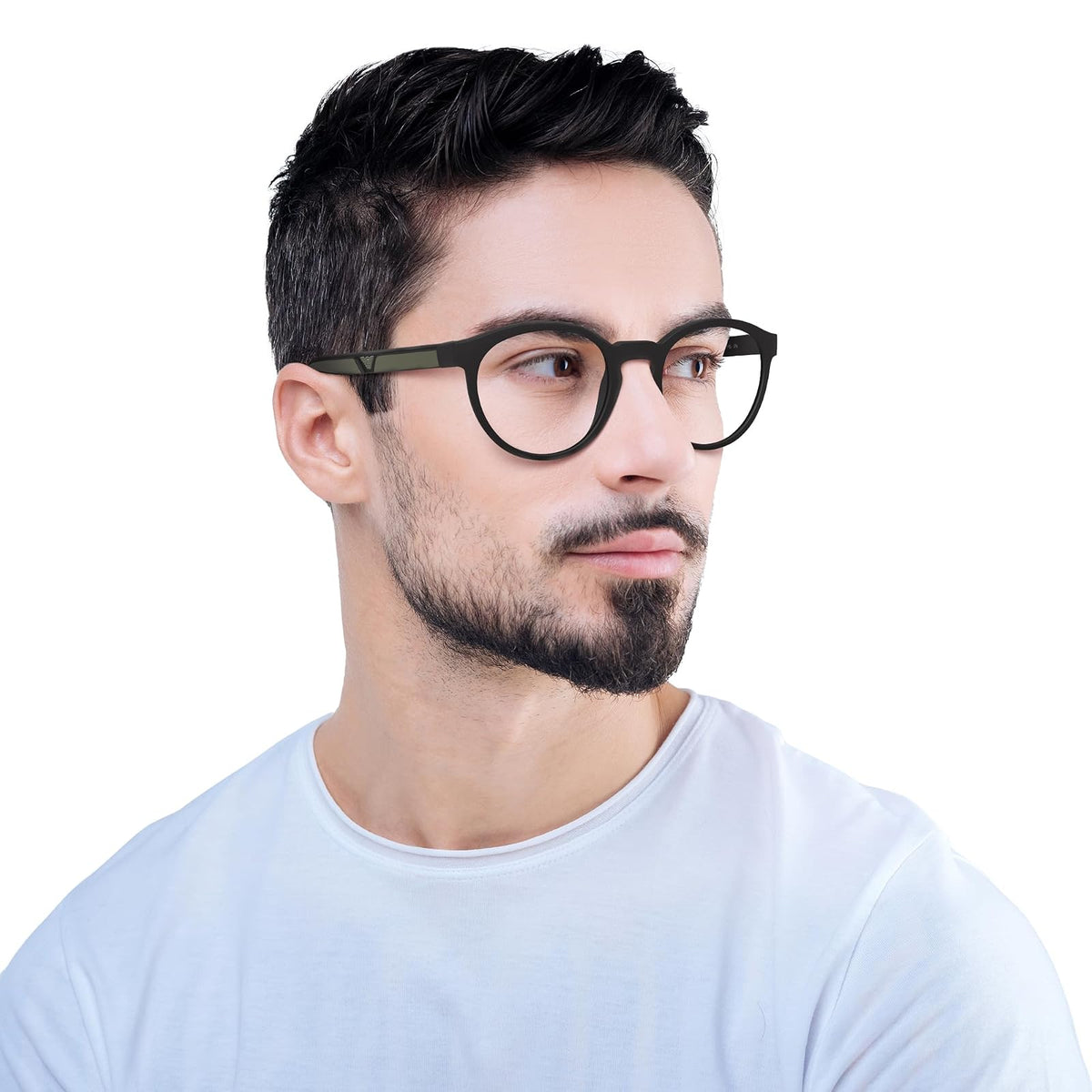 Emporio Armani Ea4152 - anteojos de sol para hombre con dos clips intercambiables
