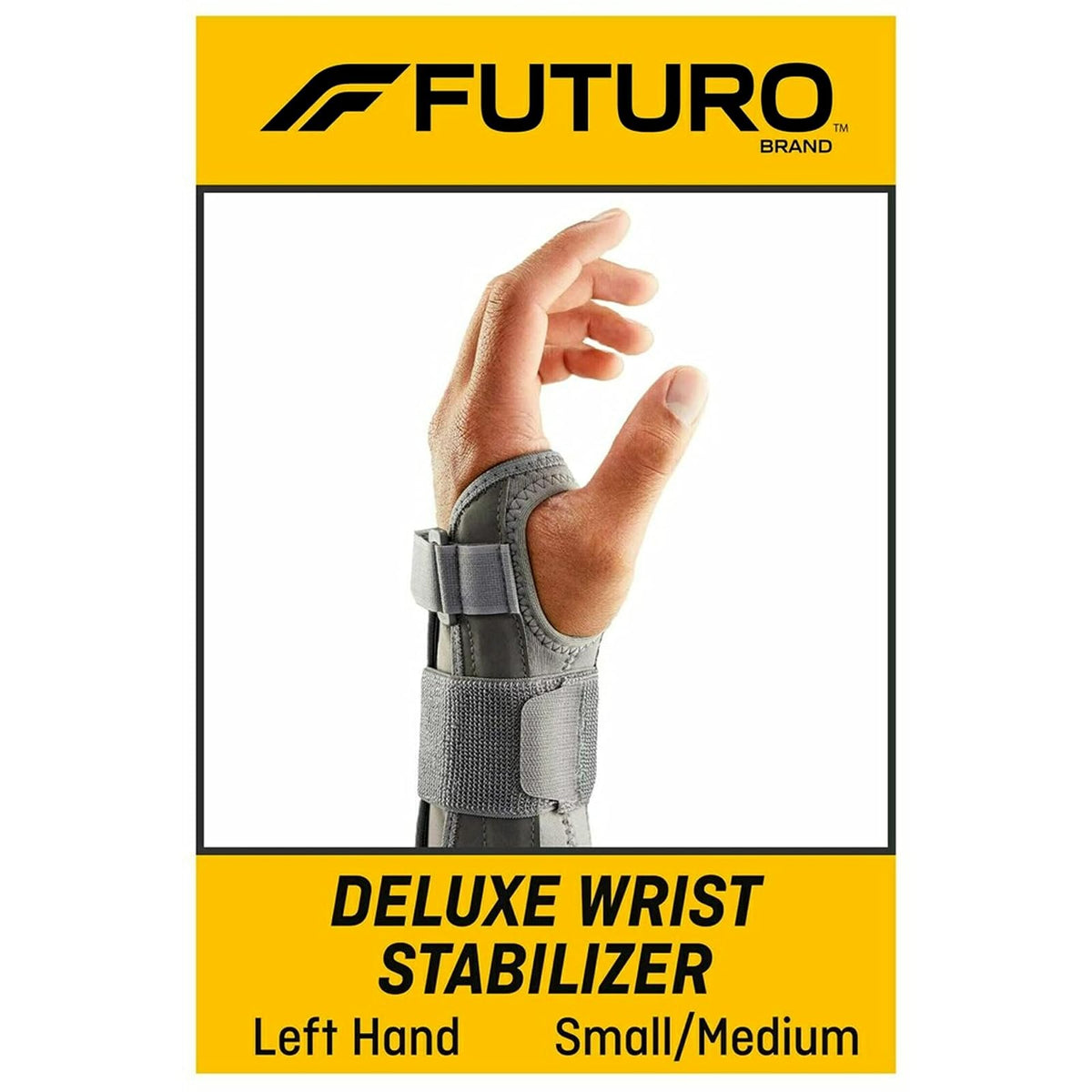 Futuro Estabilizador de Muñeca con Soporte Palmar y Dorsal, Síndrome del Túnel Carpiano, Pequeño/Mediano