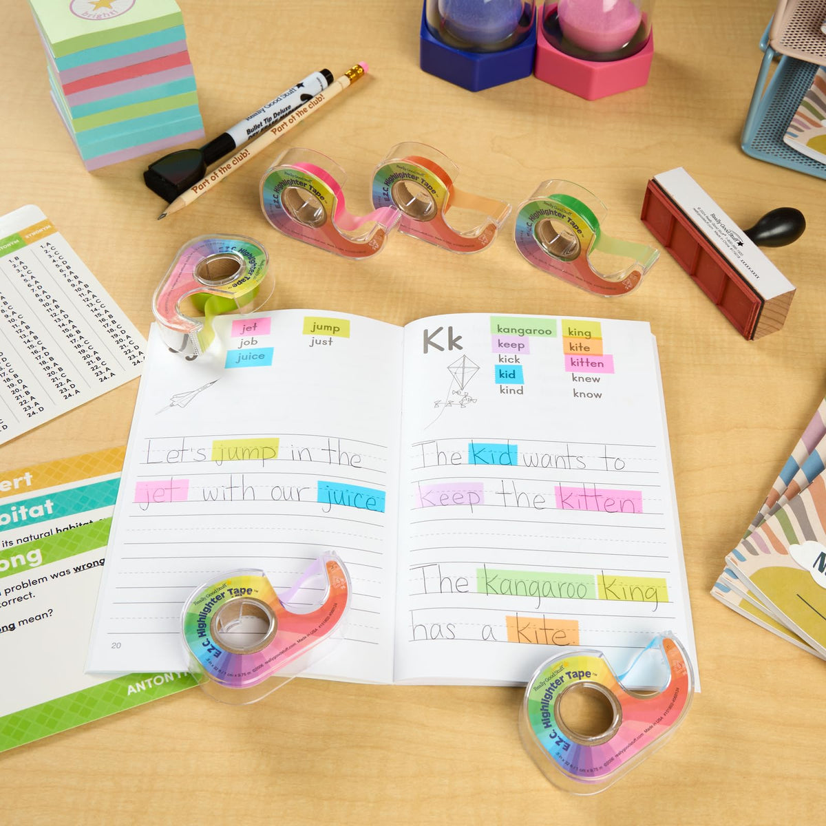 e.z.c. Highlighter Tape - Multipack