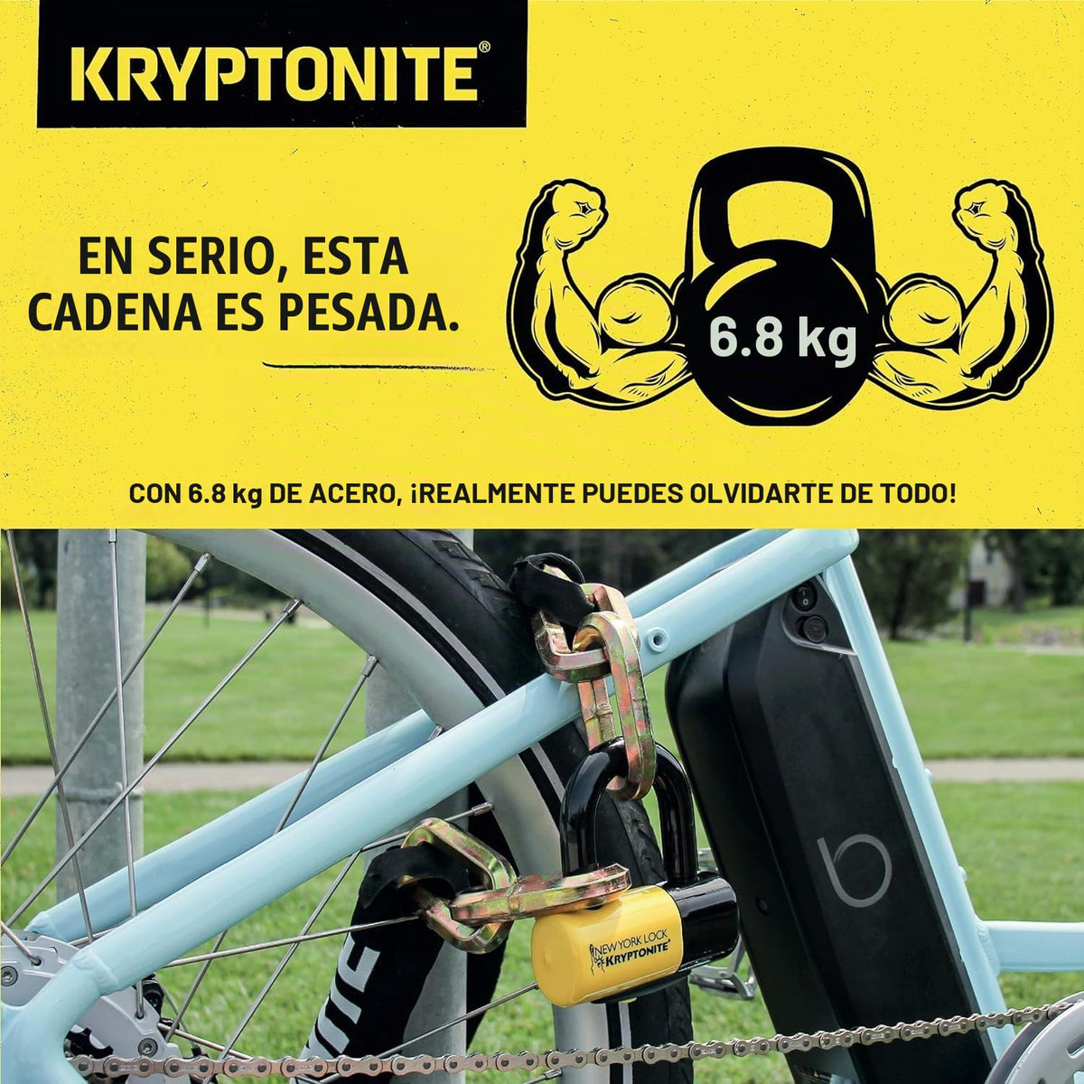 Kryptonite New York Fahgettaboudit Candado U-Loc