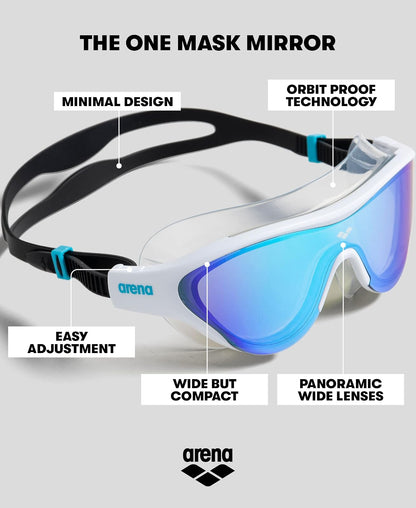 ARENA Arena Unisex the One Mirror Swim Mask anteojos de natación Unisex adulto