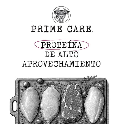 Prime Care Alimento para Perros Senior (+7 Años) Razas Medianas y Grandes 4 kg