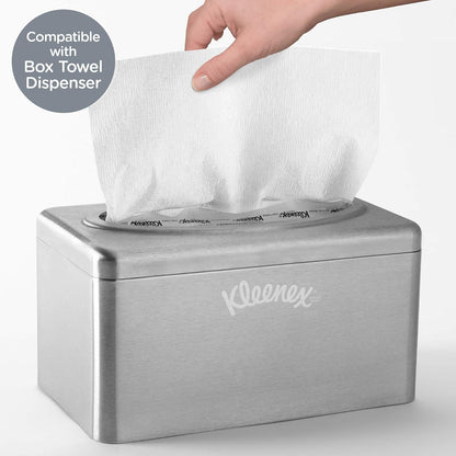 Kimberly-Clark Professional 92301 Kleenex Experience Toalla Manos Interdoblada Pop - Up, 18 cajas