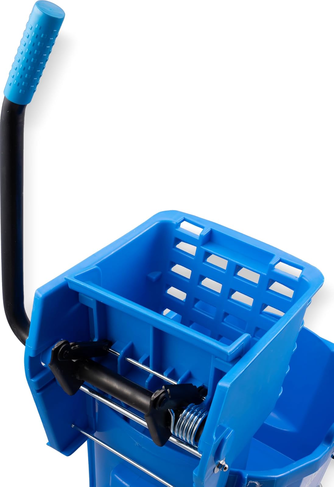 Carlisle Commercial Cubeta de Trapeador con Escurridor de Presión Lateral 24.6 L - 24.6 l - Azul