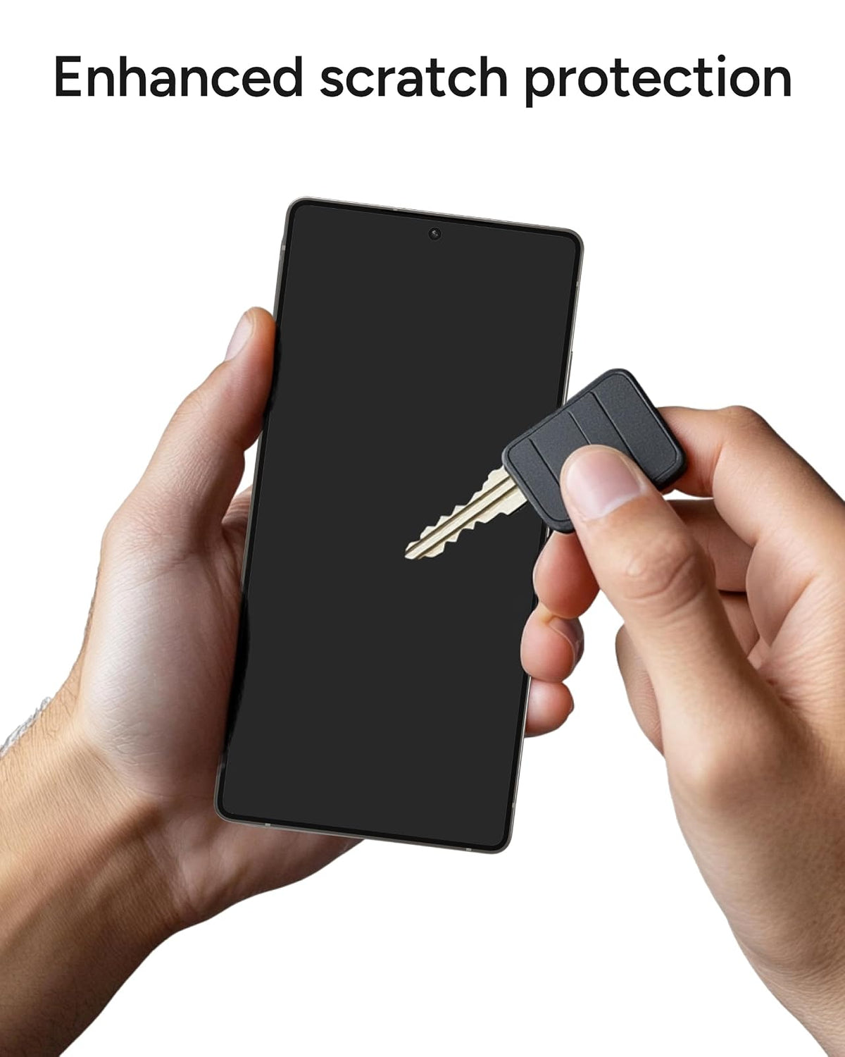 ZAGG Glass XTR4 - Protector de visualización para Samsung Galaxy S25 Ultra, vidrio templado, 11 veces más fuerte con grafeno, filtro de luz azul, tecnología antirreflectante, escudo invisible, fácil