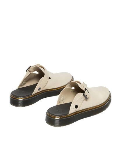 Dr. Martens Carlson - Mule Unisex para Adultos, Arena, 8 Women/7 Men
